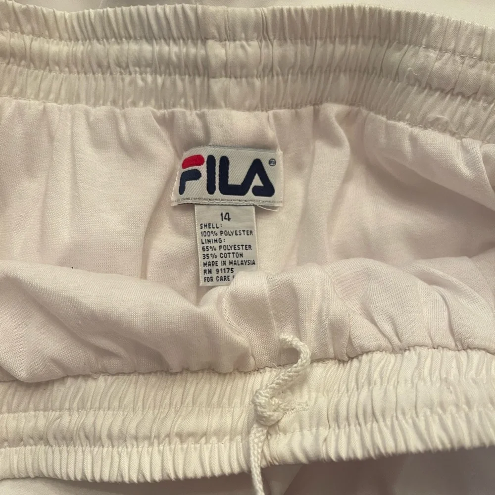 Rare Find❣️ FILA Vintage White with Gray Print & Gold Tracksuit, Women’s Size 14 - Picture 10 of 13